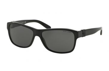 Image of Ralph Lauren RL8131 Sunglasses 500187-60 - Black Frame, Gray Lenses