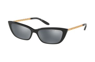 Image of Ralph Lauren RL8173 Sunglasses 50016G-55 - , Mirror Black Lenses
