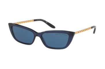 Image of Ralph Lauren RL8173 Sunglasses 574280-55 - , Blue Lenses