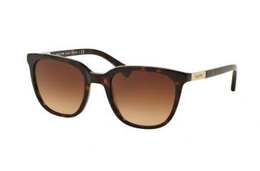 Image of Ralph RA5206 Sunglasses 137813-51 - Dark Tortoise Frame, Brown Gradient Lenses