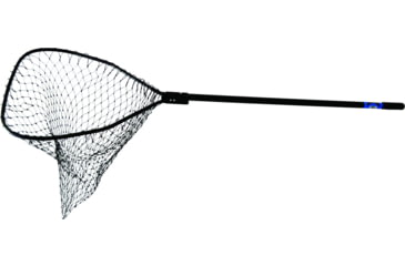 Image of Ranger Deluxe Landing Net Fiberglass Handle Salmon Steelhead Muskie Striper 48in Handle 25x25 Black, 991