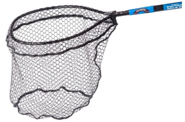 Image of Ranger Landing Net, 14X18 Hoop size with 8" Handle 12" Net depth w Catch &amp; Release Mesh Flat Bottom, 2820