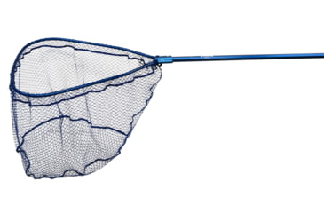 Image of Ranger Telsecopic Blue Net 54in-84in handle, 28in-30in hoop size, 24in Net depth, rubber coated hook free treated, 9800TFBAB