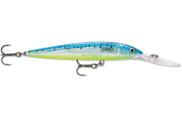 Image of Rapala Down Deep Husky Jerk 10 Lure, Glass Blue Minnow, DHJ10GBM