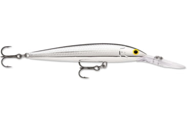 Image of Rapala Down Deep Husky Jerk 10 Lure, Pure Chrome, DHJ10PCH
