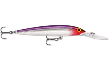 Image of Rapala Down Deep Husky Jerk 10 Lure, Purple Clown, DHJ10PRCL