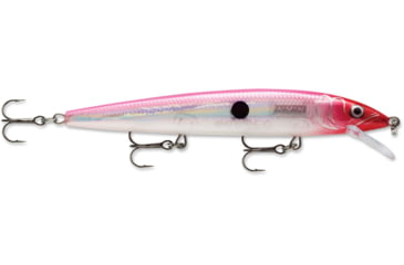 Image of Rapala Husky Jerk 14 Lure, Glass Pink Clown, HJ14GPCL