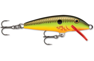 Image of Rapala Original Floater 05 Lure, Bleeding Hot Olive, F05BHO