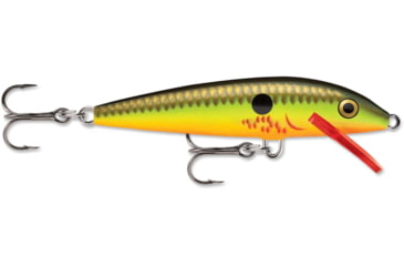 Image of Rapala Original Floater 07 Lure, Bleeding Hot Olive, F07BHO