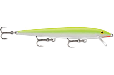Image of Rapala Original Floater 11 Lure, Silver Fluorescent Chartreuse, F11SFC