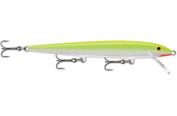Image of Rapala Original Floater 18 Lure, Silver Fluorescent Chartreuse, F18SFC