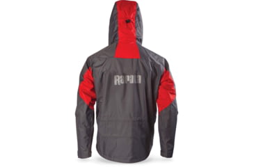 Image of Rapala Rain Jacket, Grey Red, Large, RR1J-L