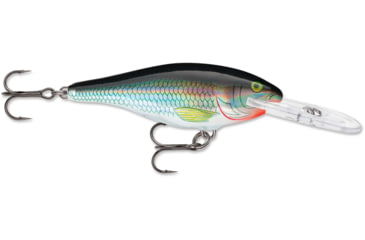 Image of Rapala Shad Rap Crankbait 2 3/4in, 5/16 oz, Floating, Holographic Shiner, SR07HSH
