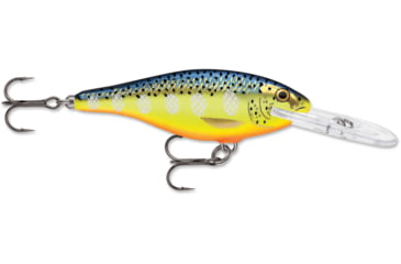Image of Rapala Shad Rap 07 Lure, Hot Steel, SR07HS