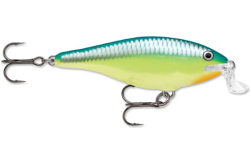 Image of Rapala Shallow Shad Rap Crankbait, 2in, 3/16 oz,Floating, Caribbean Shad, SSR05CRSD