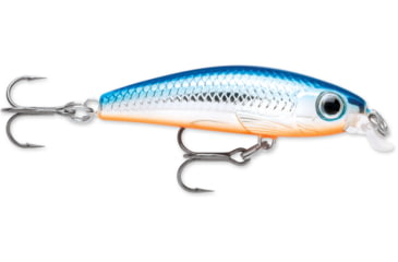 Image of Rapala Ultra Light Minnow, Sinking, Silver Blue, 2 1/2in, 1/8oz, ULM06SB