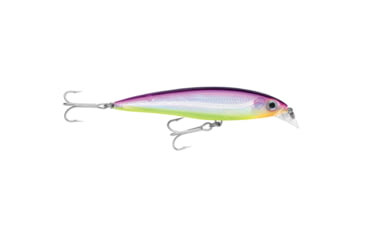 Image of Rapala X-Rap Saltwater 3-1/8in Purple Chartreuse, SXR08PRCH