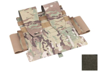 Image of Raptor Tactical Breacher Front Flap Plate Carrier, MOLLE/PALS/Velcro, Ranger Green, RT-BFF-RG