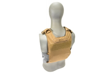 Image of Raptor Tactical GHOST MK1 Plate Carrier, MOLLE/Velcro, Medium, Coyote Brown, RT-GHOST1-CB-M
