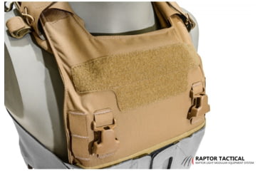 Image of Raptor Tactical GHOST MK1 Plate Carrier, MOLLE/Velcro, Medium, Coyote Brown, RT-GHOST1-CB-M