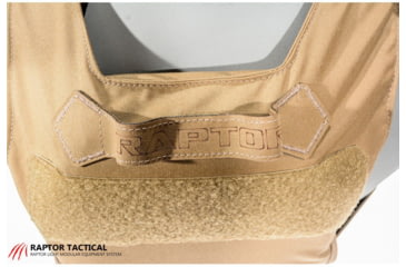 Image of Raptor Tactical GHOST MK1 Plate Carrier, MOLLE/Velcro, Medium, Coyote Brown, RT-GHOST1-CB-M