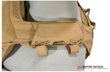 Image of Raptor Tactical GHOST MK1 Plate Carrier, MOLLE/Velcro, Medium, Coyote Brown, RT-GHOST1-CB-M