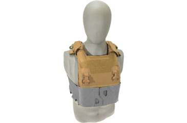 Image of Raptor Tactical GHOST MK1 Plate Carrier, MOLLE/Velcro, Medium, Coyote Brown, RT-GHOST1-CB-M