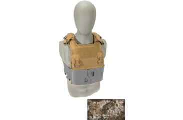 Image of Raptor Tactical GHOST MK1 Plate Carrier, MOLLE/Velcro, Medium, Kryptek Highlander, RT-GHOST1-KH-M