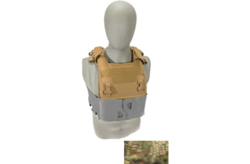 Image of Raptor Tactical GHOST MK1 Plate Carrier, MOLLE/Velcro, Large, Kryptek Mandrake, RT-GHOST1-KM-L