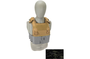 Image of Raptor Tactical GHOST MK1 Plate Carrier, MOLLE/Velcro, Large, MultiCam Black, RT-GHOST1-MCB-L