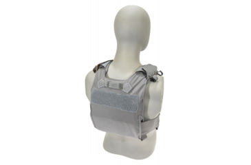 Image of Raptor Tactical GHOST MK1 Plate Carrier, MOLLE/Velcro, Medium, Tactical Grey, RT-GHOST1-TG-M