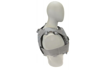 Image of Raptor Tactical GHOST MK1 Plate Carrier, MOLLE/Velcro, Medium, Tactical Grey, RT-GHOST1-TG-M