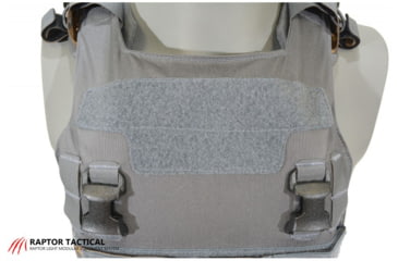 Image of Raptor Tactical GHOST MK1 Plate Carrier, MOLLE/Velcro, Medium, Tactical Grey, RT-GHOST1-TG-M