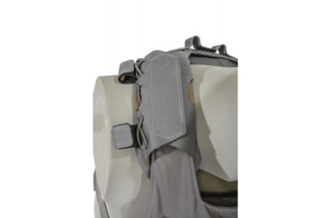 Image of Raptor Tactical GHOST MK1 Plate Carrier, MOLLE/Velcro, Medium, Tactical Grey, RT-GHOST1-TG-M