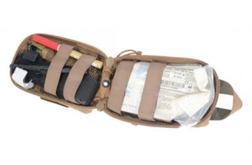 Image of Raptor Tactical Individual First Aid Kits IFAK, Horizontal Panel, Coyote Brown, IFAK-CB-HR