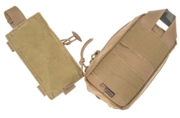 Image of Raptor Tactical Individual First Aid Kits IFAK, Horizontal Panel, Coyote Brown, IFAK-CB-HR
