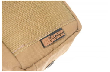 Image of Raptor Tactical Individual First Aid Kits IFAK, Horizontal Panel, Coyote Brown, IFAK-CB-HR