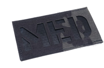 Image of Raptor Tactical Laser Cut Reversible Patch, Multicam Black, RV-BM