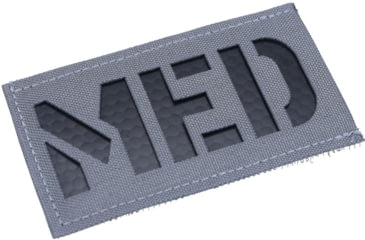 Image of Raptor Tactical Laser Cut Reversible Patch, Tactical Grey, RV-TG