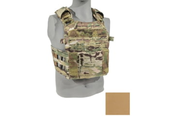 Image of Raptor Tactical LOKI Super Light Plate Carrier, Coyote Brown, Large, RT-LOKI-CB-L
