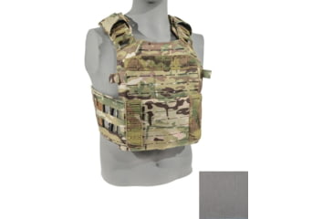 Image of Raptor Tactical LOKI Super Light Plate Carrier, Tactical Grey, Extra Large, RT-LOKI-TG-XL