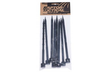 Image of Raptor Tactical Nail Vibra Stakes, Black, RT-NVST