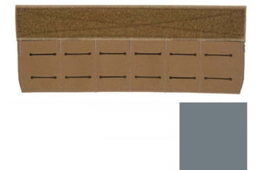 Image of Raptor Tactical ODIN Belt Extension 2-Row Panel, Tactical Grey, 2x6, RT-EXT2-TG-2x6