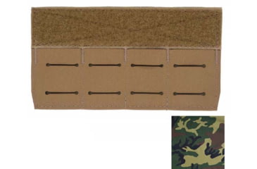 Image of Raptor Tactical ODIN Belt Extension 2-Row Panel, Woodland, 2x4, RT-EXT2-WD-2x4