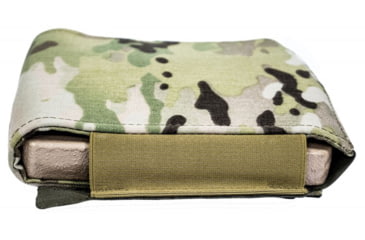 Image of Raptor Tactical Side Plate Pockets, MOLLE/Velcro, 5.5L x 6.5W, MultiCam, RT-SPP-MC-5.5x6