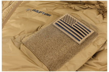 Image of Raptor Tactical Welded Down EXFIL Jacket, Coyote Brown, Extra Large, EXFIL-CB-XL