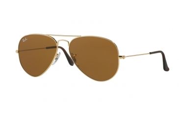 Image of Ray-Ban Aviator Large Metal Sunglasses RB3025 001/33-5514 - 