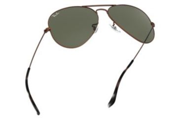 Image of Ray-Ban Aviator Large Metal Sunglasses RB3025 918931-55 - , Green Lenses