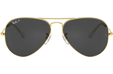 Image of Ray-Ban Aviator Large Metal Sunglasses RB3025 919648-55 - , Black Lenses