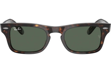Image of Ray-Ban Burbank JR RJ9083S Sunglasses, Dark Green Lenses, Havana, 43, RJ9083S-710271-43